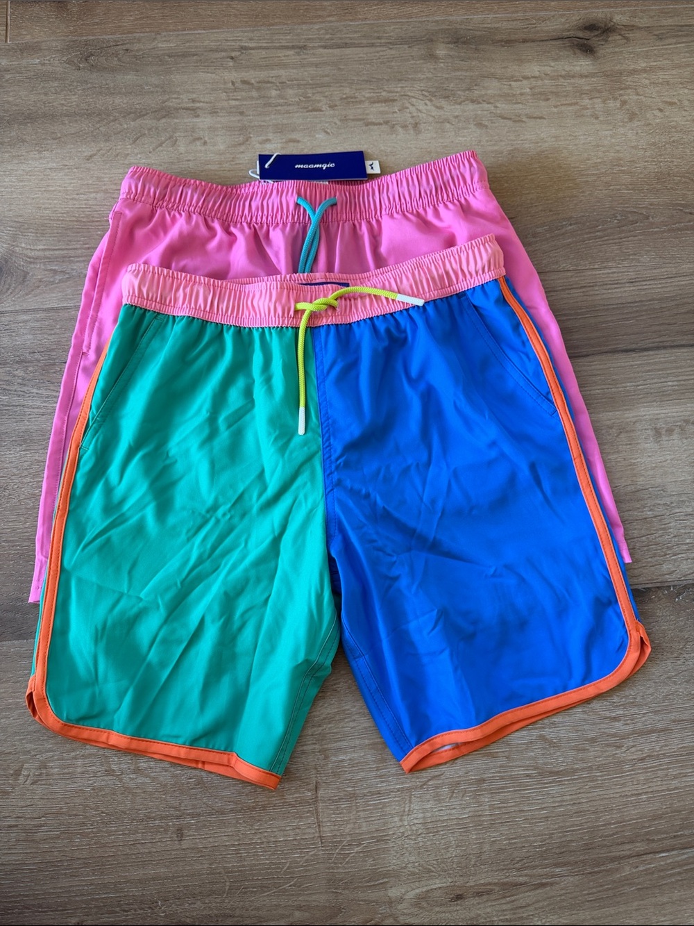 Set of 2 Boys size 14/16 Swim trunks